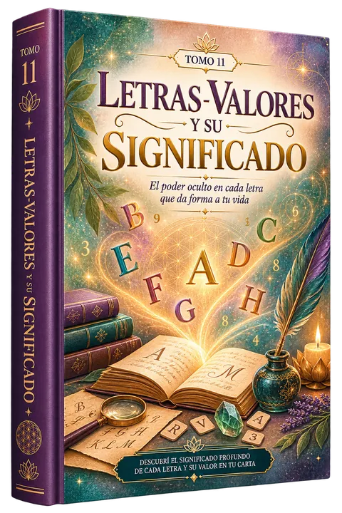 Tapa del Tomo 11: Letras, valores y su significado
