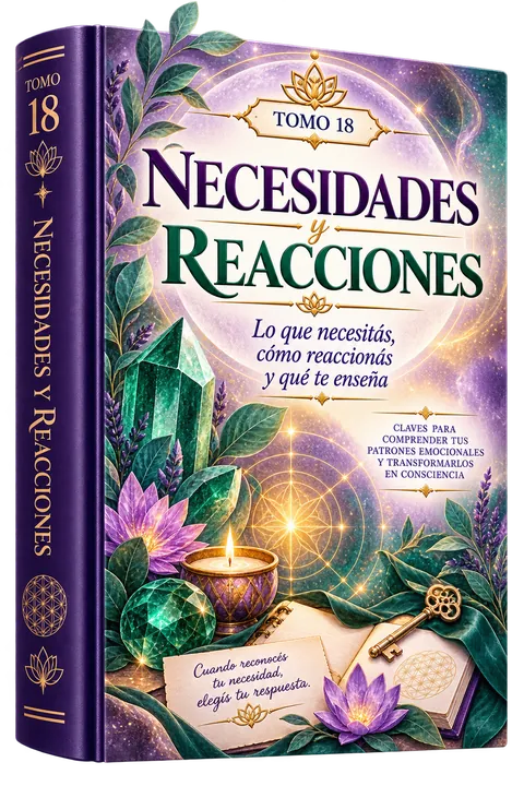 Tapa del Tomo 18: Necesidades y reacciones