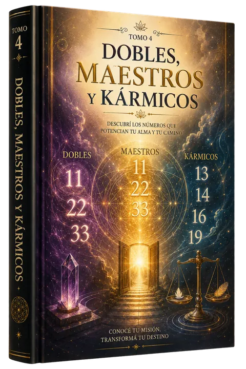 Tapa del Tomo 4: Dobles, Maestros y Kármicos