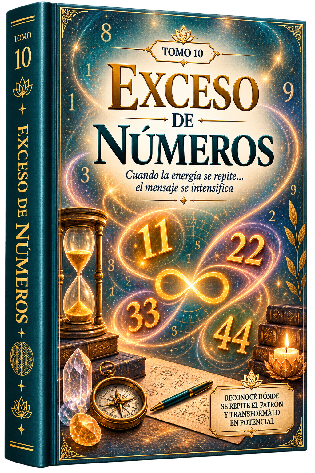 Tapa del Tomo 10: Exceso de números